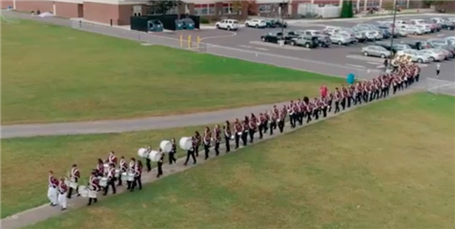 band entry drone band entry drone